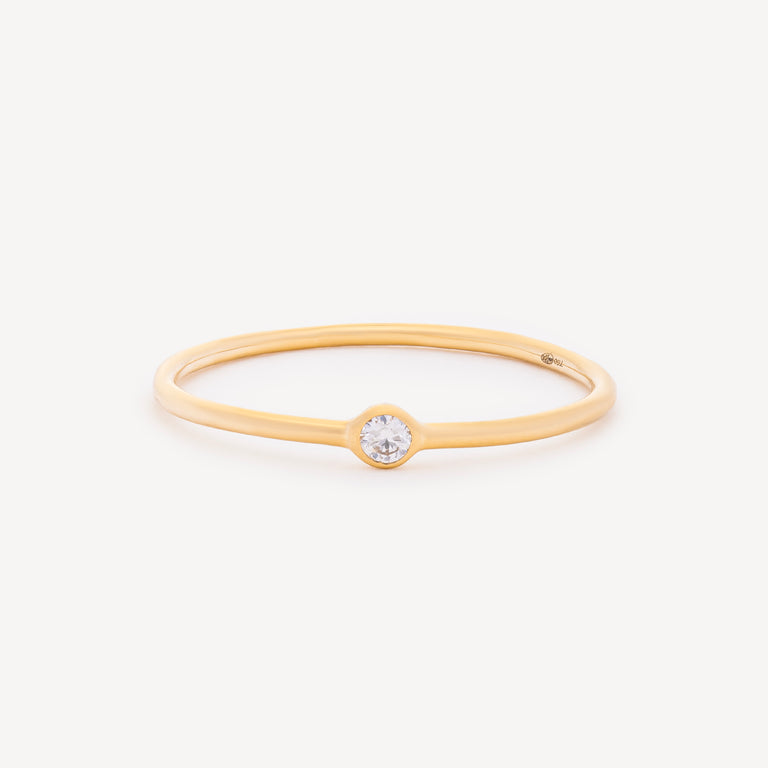Memory Diamond ring