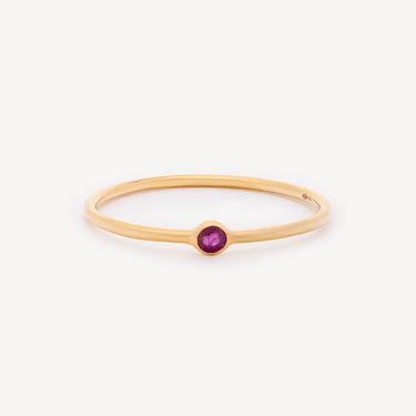 Memory Ruby ring