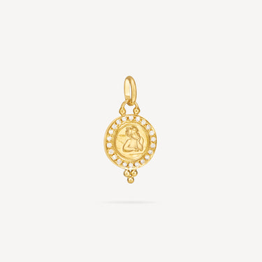 Pendant Sri Lanka Angel Pavé Diamants