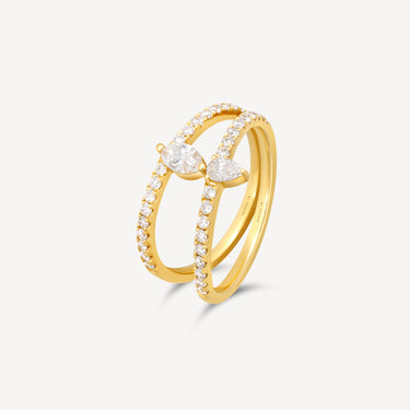 Bague Protection Or et Diamants