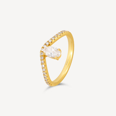 Audace Gold and Diamond Ring