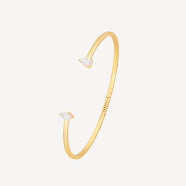 Toi & Moi Gold and Diamond Bracelet