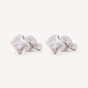 Studs High Street Diamond White Gold