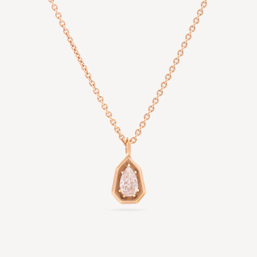 Pocketful Of Gems Pink Diamond Rose Gold necklace