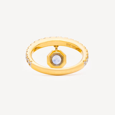 Bague Pocketful Of Gems Sapphire Drop Or Jaune