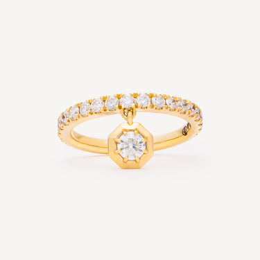 Bague Pocketful Of Gems Diamond Drop Or Jaune