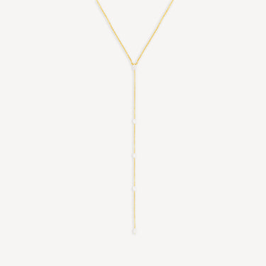 Gold Chain and Diamonds Necklace