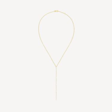 Gold Chain and Diamonds Necklace