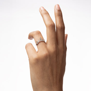 Ring Celia Diamonds White Gold