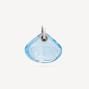 Fleur de Vie Pendant Topaz White Gold