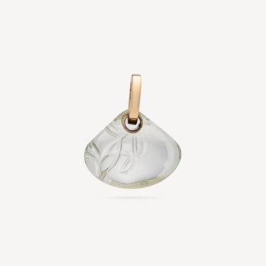 Tree of Life Pendant Green Amethyst Yellow Gold