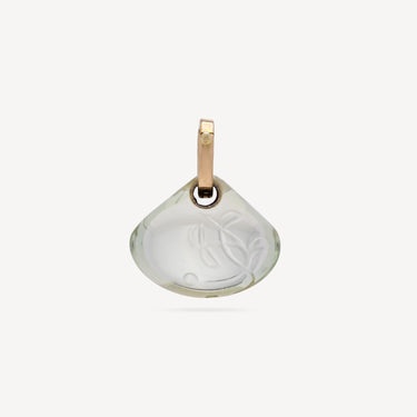 Tree of Life Pendant Green Amethyst Yellow Gold