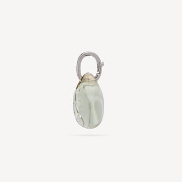 Tree of Life Pendant Green Amethyst White Gold