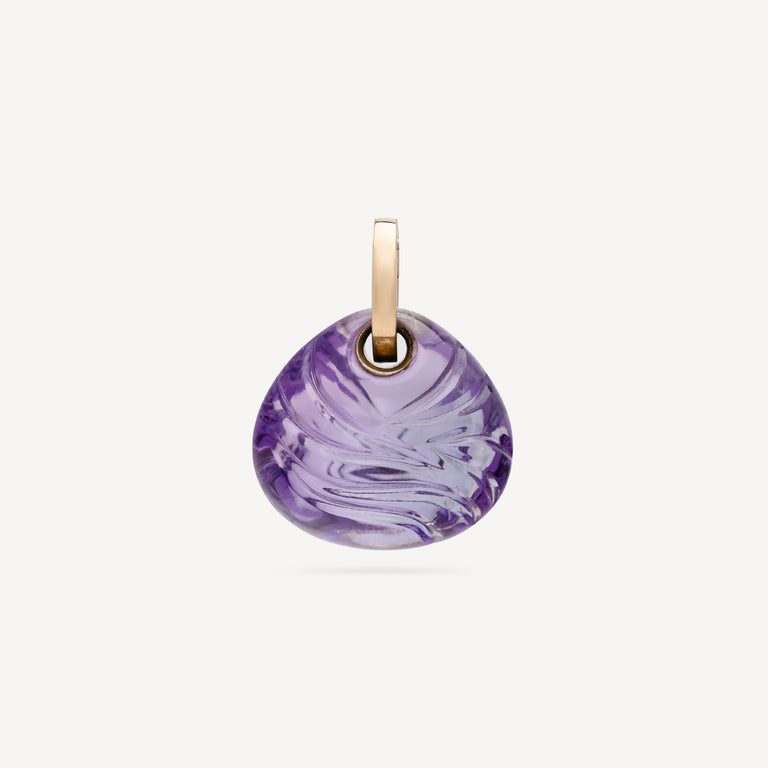 Amethyst Wave Pendant