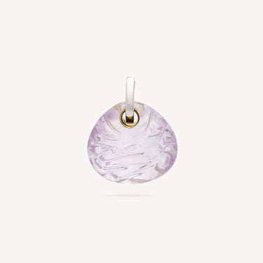 Pendant Wave Amethyst Rose de France