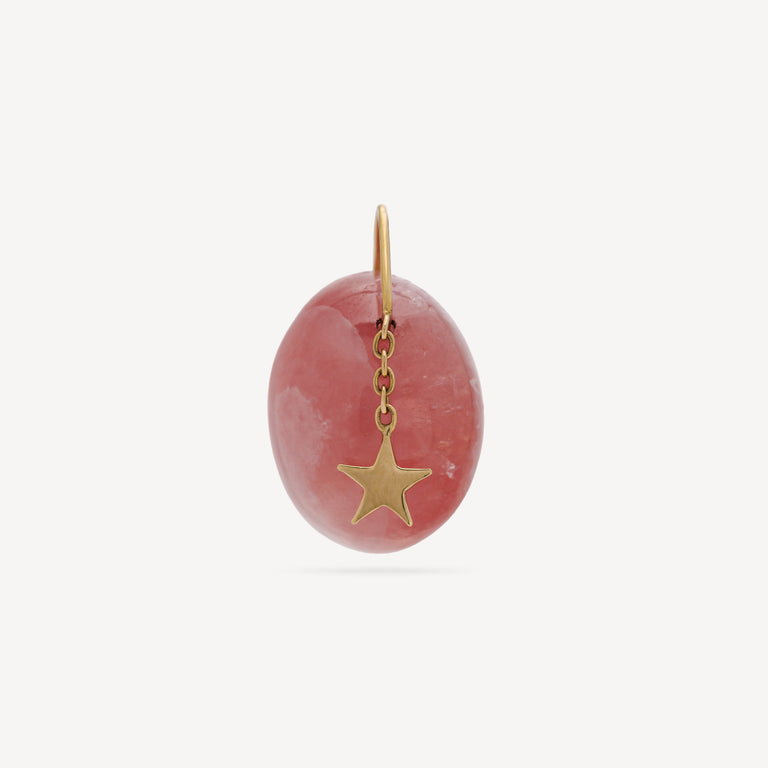 Pendant Rhodochrosite Etoile Libre