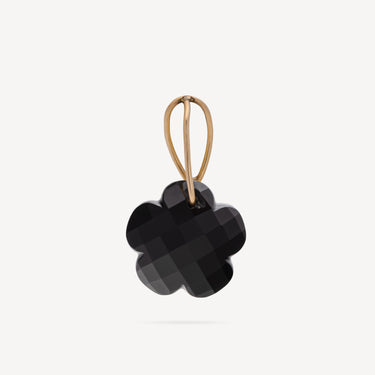 Onyx Flower Pendant