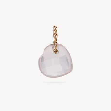 Rose Quartz Heart Pendant