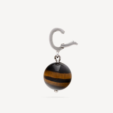 Tiger Eye Silver Pendant