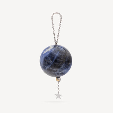 Lapis earth pendant