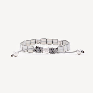 Lock 6mm Moonstone Bracelet