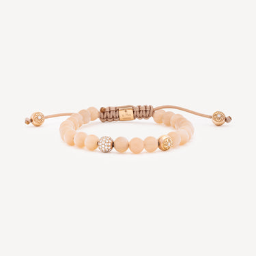 6mm Non Braided Rose Quartz Bracelet