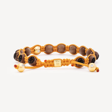 Beaded 6mm Ebene Bracelet