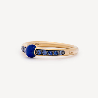 Ring M'ama non M'ama Blue Sapphire