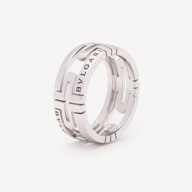 Parentesi Ring White Gold