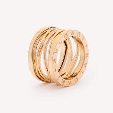 Ring B.Zero1 Zaha Hadid Rose Gold Large