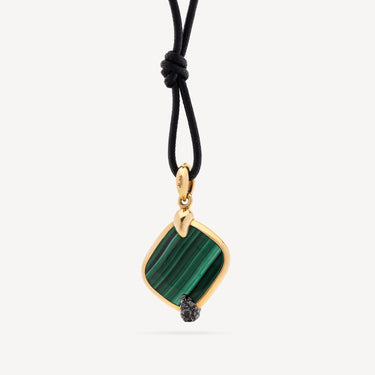Ritratto Medium Malachite Pendant