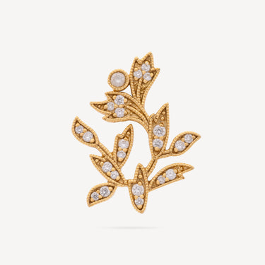 Favorite Earring Yellow Gold Diamonds