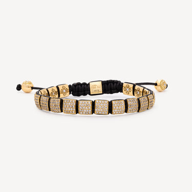 6mm Lock Bracelet Pavé Brown Diamonds