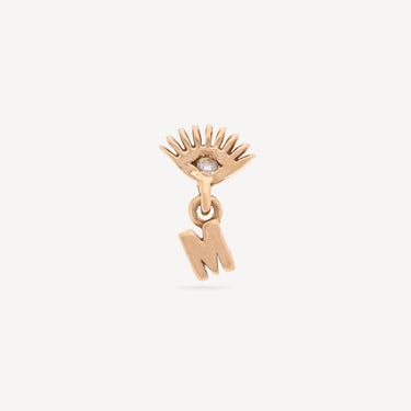 Stud 8mm Mini Evil Eye Mini M