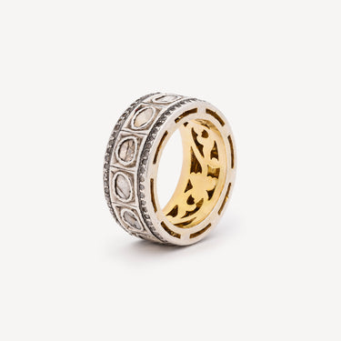 Indorussian Diamond Band ring