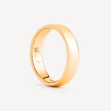 Yellow Gold Band Ring