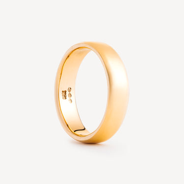Yellow Gold Band Ring
