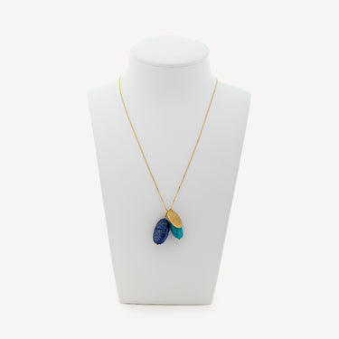 Scarab necklace and Trefoil medal