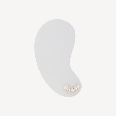 Teardrop Arc Earring