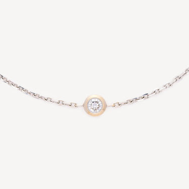 Pure White Gold Bracelet