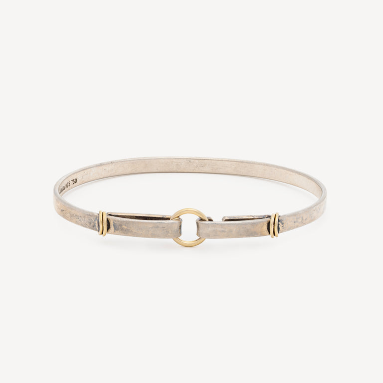 Two-Tone Silver bracelet