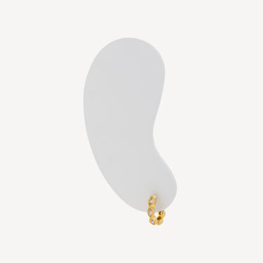 Boucle d'Oreille Diamants Marquises 8mm Or Jaune