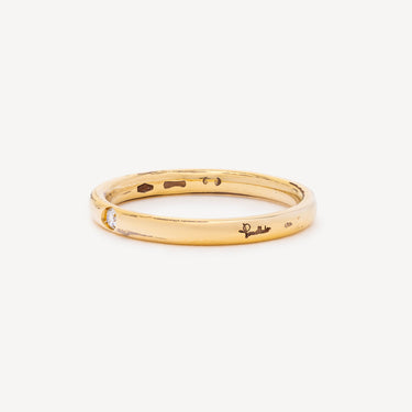 Lucciole Yellow Gold Diamond Ring
