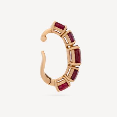 Ear Cuff Or Rose Rubis Maison H