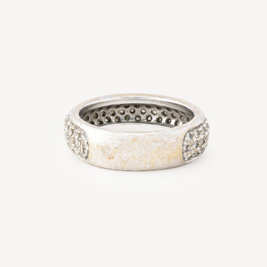 White Gold and Diamond Wedding Ring