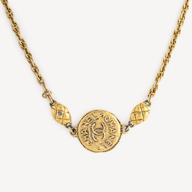 Vintage Medallion Necklace