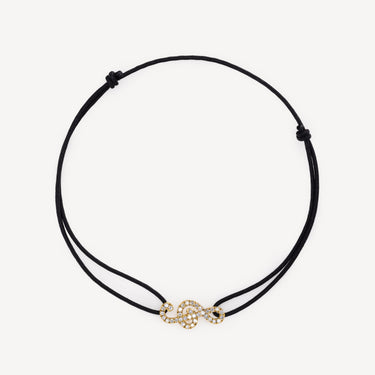 Yellow Gold Sound Key Bracelet