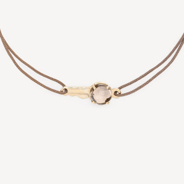 Bracelet Clé de Soi Grande Smoky Quartz