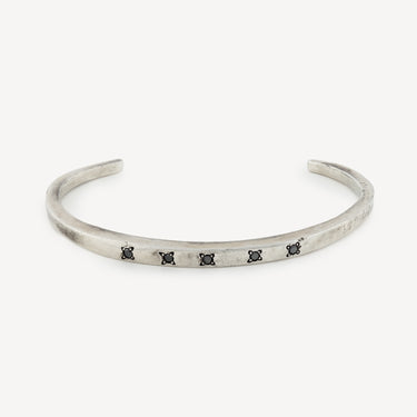 Jonc Carved Black Diamonds