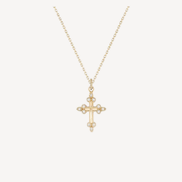 Devotion necklace Yellow gold Diamonds